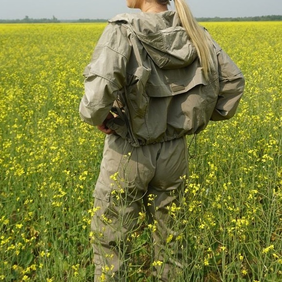 Halfdays Watson Nylon Cargo Pants Baggy Pockets XS Drawstring Like New Taupe - Picture 5 of 8